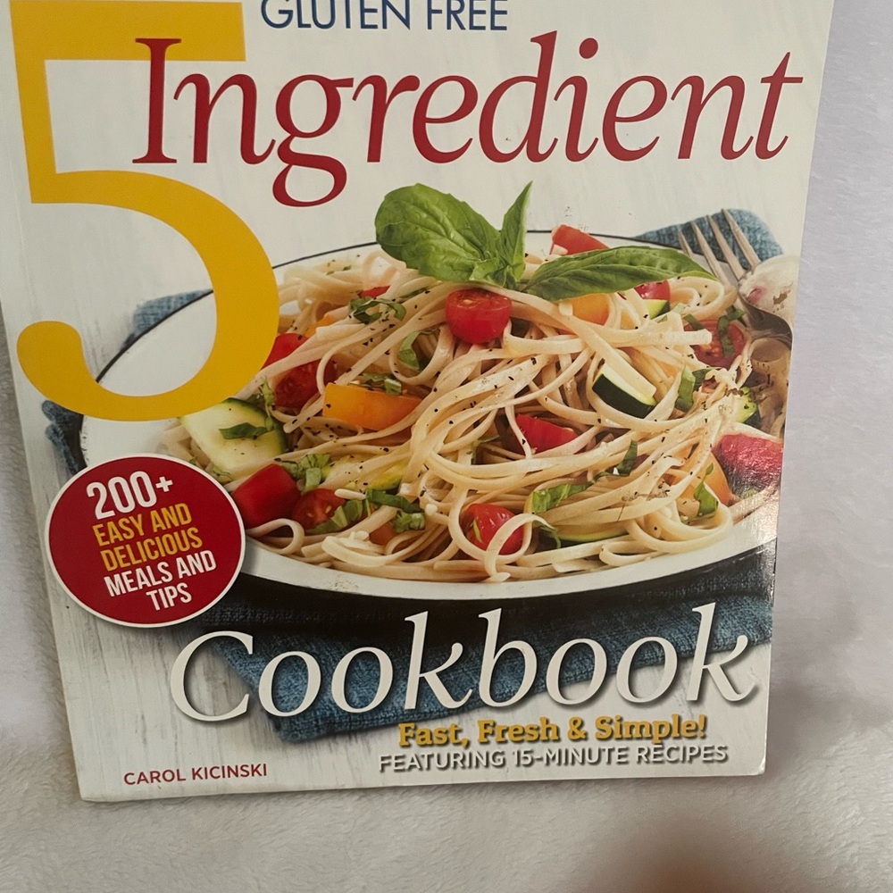 5 Ingredient Gluten Free Cookbook